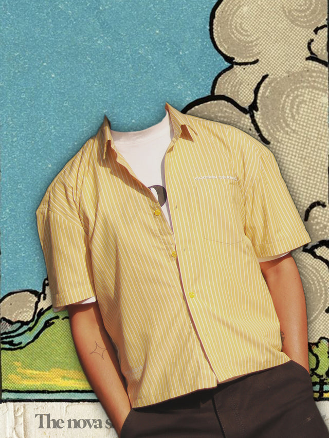NOVA Shirt [ yellow stripes ]